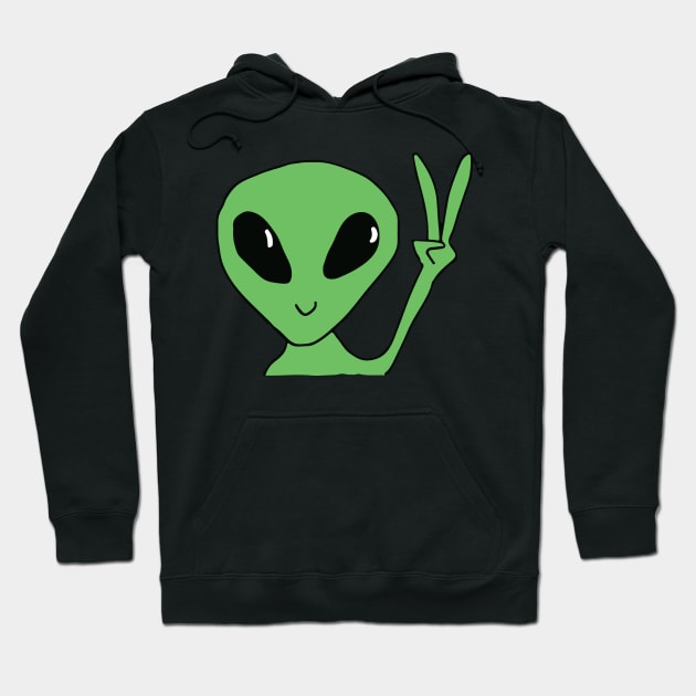 alien Hoodie by nfrenette